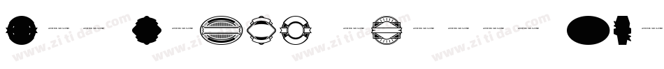 Old Retro Labels TFB字体转换